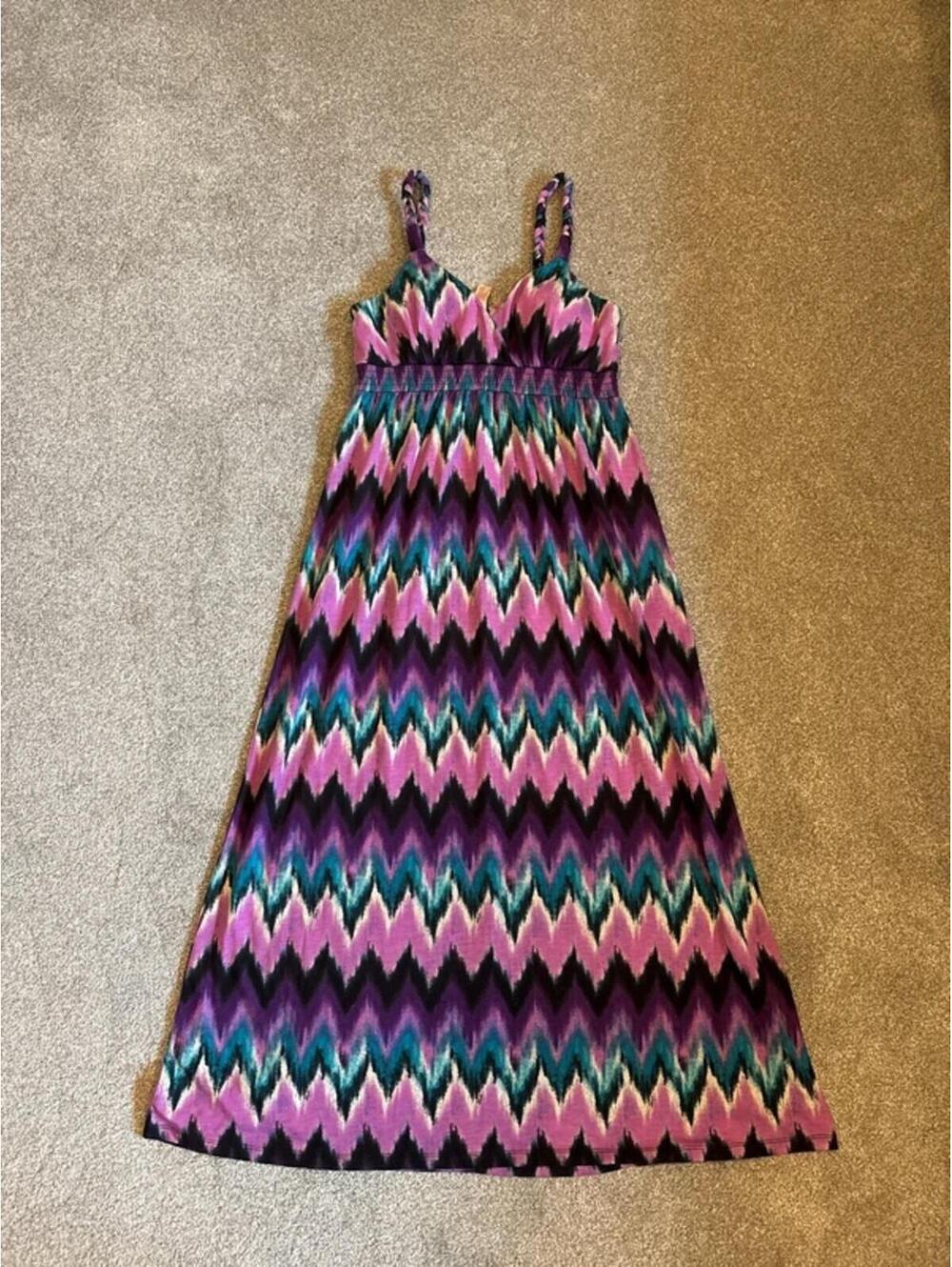 Nobo Blue/Teal/Purple 2000s-Y2K Sundress